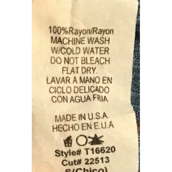 Cookies Clothing Top Small Blue Stripe Women New - Picture 4 of 9